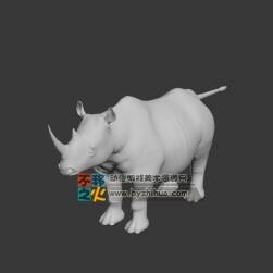 Rhinoceros 犀牛Max模型