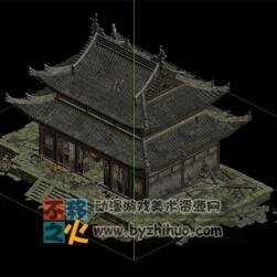 廢墟破廟模型