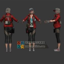 次世代醫(yī)療女戰(zhàn)士模型