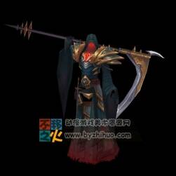 死神 帶pose 300英雄 3D角色模型