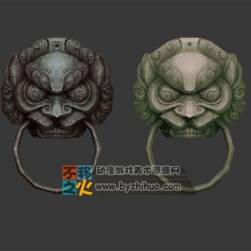 神獸門環(huán)模型