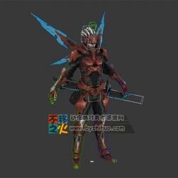 短發(fā) 男 鎧甲 戰(zhàn)士