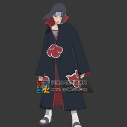 火影忍者 鼬 帶跑步動(dòng)作 游戲角色模型