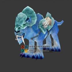 幽靈虎 獠牙四腳坐騎 Max模型