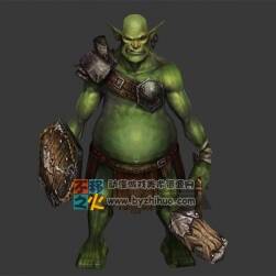 惡魔 哥布林 地精 戰(zhàn)士 部落 模型