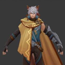 王者榮耀 百里守約[靜謐之眼] 3D模型