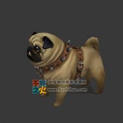 可愛沙皮狗 寵物模型