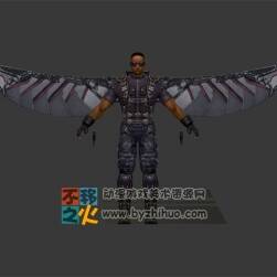 漫威 電影 角色 獵鷹 模型