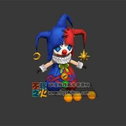 馬戲團(tuán) 小丑 可愛(ài) 模型