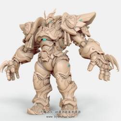 守望先鋒 高模參考渲染圖 70P