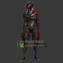 鎧甲 緊身衣 戰(zhàn)斗 模型