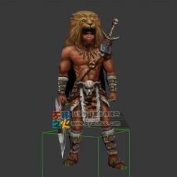 部落戰(zhàn)士模型