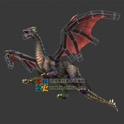 雙翼飛龍 Max模型