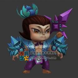 Q版 二頭身 葫蘆娃模型