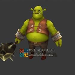 綠矮人 史萊克 模型