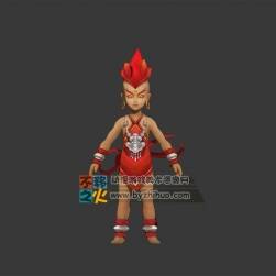 西游記 紅孩兒 小男孩 模型