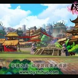 俠物語 場景角色原畫+角色半身立繪