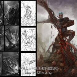 HERMAN 游戲角色場景 概念設(shè)計(jì)集 含多張?jiān)O(shè)計(jì)線稿