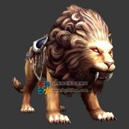 威武 卷毛獅子坐騎 Max模型
