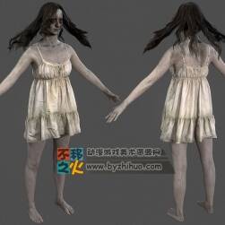 次世代生化喪尸小女孩模型