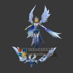 王者榮耀楊玉環(huán)皮膚模型 帶綁定