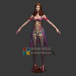 紅發(fā)性感洋妞御姐模型