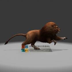 獅子 Max模型 四邊面