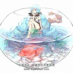 日韓二次元 軟萌少女插畫合集 2980P