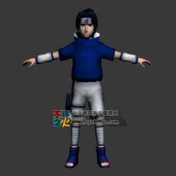 火影忍者 佐助T-pose模型