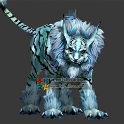 長毛白虎 MAX模型