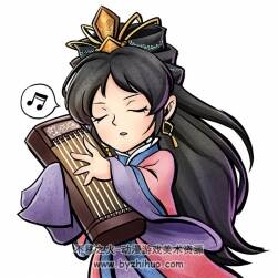 Q版?zhèn)b客風(fēng)云傳 養(yǎng)成高清圖 半身像立繪素材