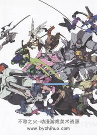 《The Overwatch Visual Source Book》守望先鋒典藏版美術(shù)設(shè)定集