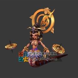 蛇妖 蛇精 蛇神 模型