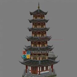 誅仙 塔 游戲模型