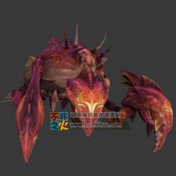 巨蟹王 Max模型 三邊面