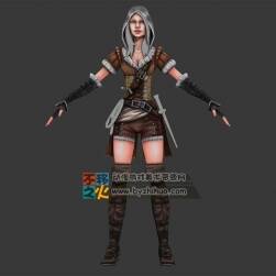 中世紀(jì) 美女 女海盜模型