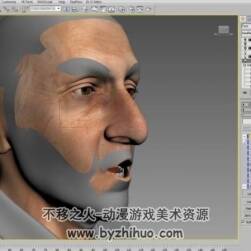3ds max Hair Tutorial without Plugins 頭發(fā)和胡須 毛發(fā)制作視頻教程