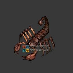 Scorpion 蝎子Max模型