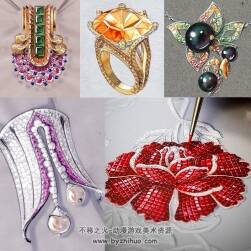 珠寶首飾 手繪設計手稿參考素材 1.21G合集 2653P