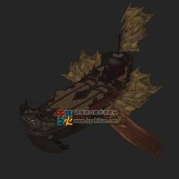 戰(zhàn)船3D場(chǎng)景模型