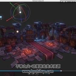 Maya地下城堡游戲場(chǎng)景制作視頻教程 第四季