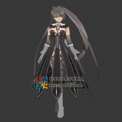 卡通 美女二次元妹子手辦