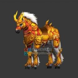 黃金甲戰(zhàn)馬 Max模型