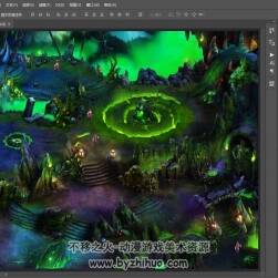 魔氣之地 2.5D地圖 PSD源文件