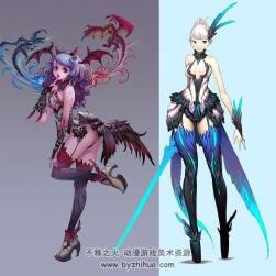 【勇士島】部分角色原畫設定圖集 18P