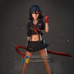 黑發(fā) 水手服 美少女 模型