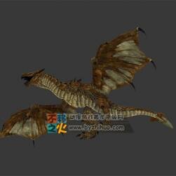 黃色的巨龍 Max模型