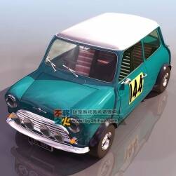 MINI小轎車 3DS模型