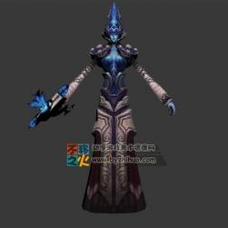 魔法 女法師模型