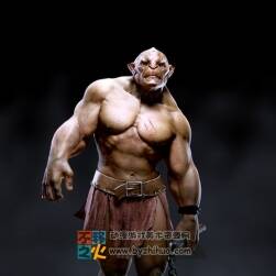 次世代怪物 獸人 3D模型